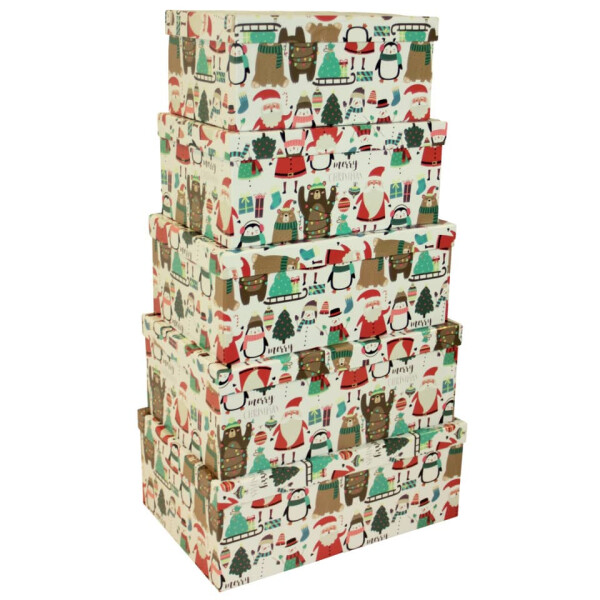 PBS Weihn. Geschenkkarton Kinder, 5-tlg.