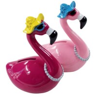 Spardose Flamingo sortiert Keramik