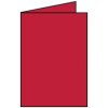 RÖSSLER Briefkarte Paperado A5 rot matt gerippt 148x210mm hoch doppelt