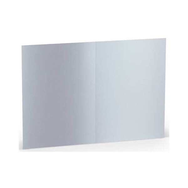RÖSSLER Briefkarte Paperado A6 HD marble white metallic planliegend