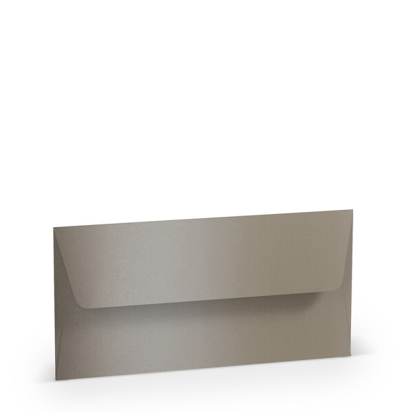 R&Ouml;SSLER Briefh&uuml;lle Paperado, DL, 120 g qm, taupe metallic