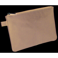 Alassio Banktasche Utensilientasche, Leder, schwarz