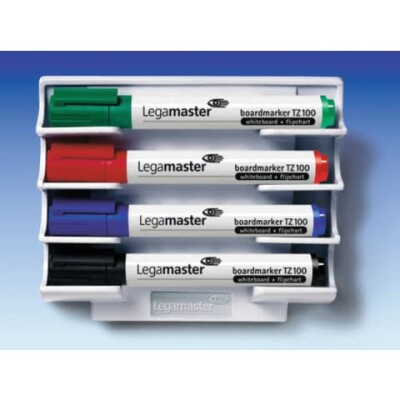 Legamaster Whiteboard-Markerhalter, magnetisch, weiß