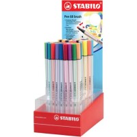STABILO Faserschreiber mit Pinselspitze Pen 68 brush...