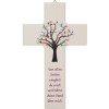 Kinderkreuz mit Spruch natur 15x9cm