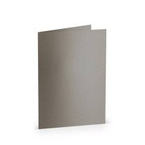 RÖSSLER Briefkarte Paperado B6 taupe metallic