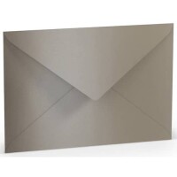 RÖSSLER Briefumschlag Paperado C5 taupe metallic