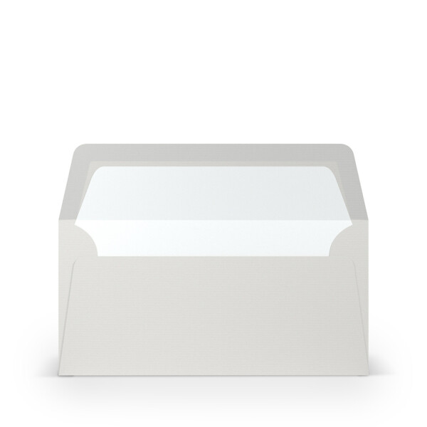 R&Ouml;SSLER Briefumschlag Paperado, DIN lang, 100g m&sup2;, SF, nassklebend, eisgrau 164002170