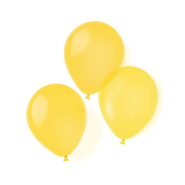 RIETHMÜLLER Luftballon 10ST gelb D20cm