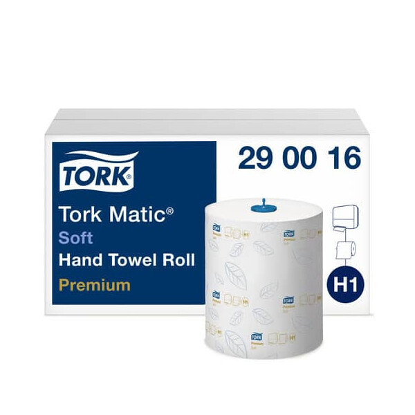 tork Rollenhandtuch Premium 2-lagig weiß 6 Rollen a 100 m