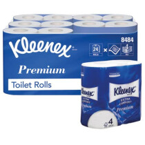 Kleenex Toilettenpapier 4-lag 6x 4RL weiß Premium