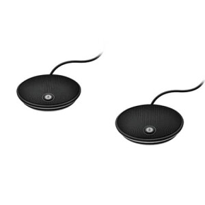 LOGITECH Erweiterungsmikrofone Group, Mini-USB, schwarz silber