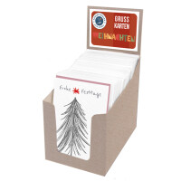 PAPER STYLE Weihnachtskarte modern, sortiert 22-0215
