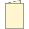 RÖSSLER Briefkarte Paperado A5 chamois gerippt 148x210mm hoch doppelt