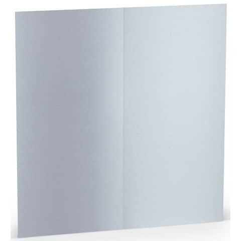 RÖSSLER Briefkarte Paperado, DL HD, planliegend, marble white metallic