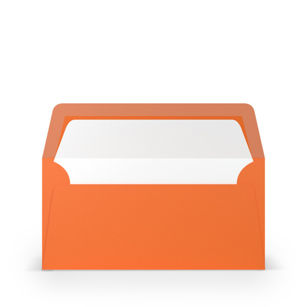 R&Ouml;SSLER Briefumschlag Paperado, DIN lang, 100g m&sup2;, SF, nassklebend, orange 16400221