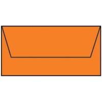 RÖSSLER Briefumschlag Paperado DL orange gerippt