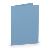 RÖSSLER Briefkarte Paperado A6 HD dunkelblau gerippt