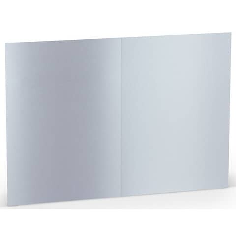 RÖSSLER Briefkarte Paperado B6 HD marble white metallic planliegend