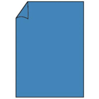 RÖSSLER Blatt Paperado, A4, 100 g m², stahlblau