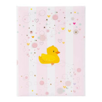 TURNOWSKY Babytagebuch Rubber Duck Girl 21x28cm