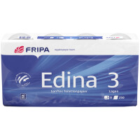 Fripa Toilettenpapier Edina, 2-lagig, hochweiß