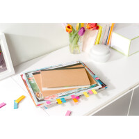 POST-IT Haftstreifen Page Marker Poptimistic Collection, 15x50mm, 4x50 Blatt, sortiert 670-4-POP
