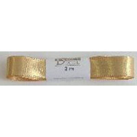 GOLDINA Doppelsatinband 15mmx3m gold
