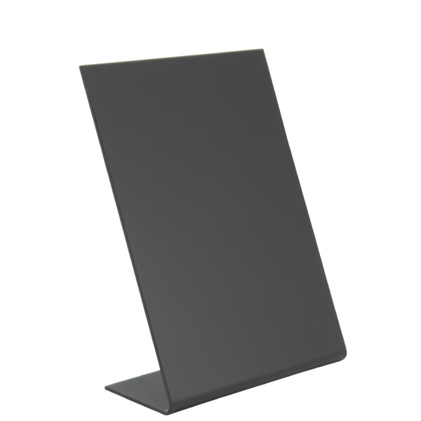 Securit Tischaufsteller L-SHAPE, DIN A5, schwarz