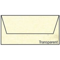RÖSSLER Briefumschlag Paperado DL transparent marmora