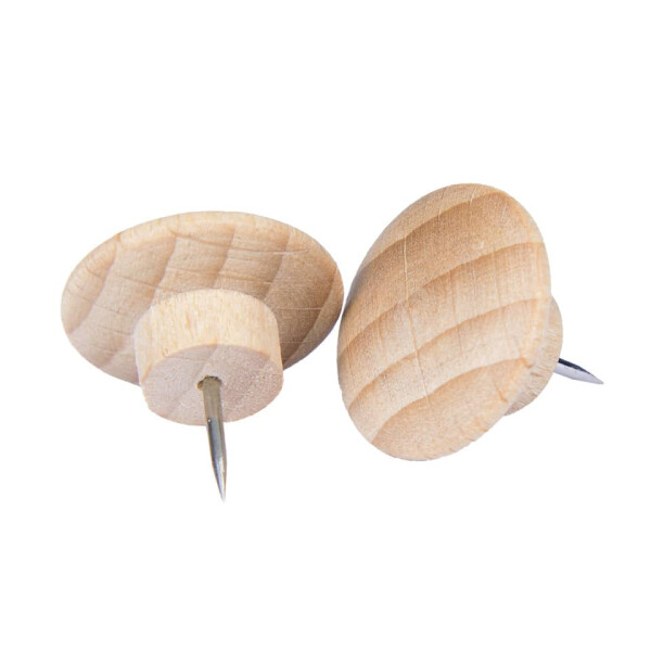 LEGAMASTER Stossnadeln Wooden, 25 St&uuml;ck, braun 7-145125
