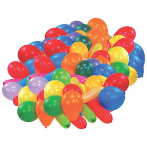 RIETHMÜLLER Luftballon 100ST sort.