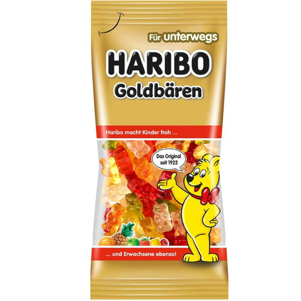 HARIBO Fruchtgummi Mini-Goldbären, 75g 908498