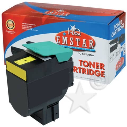 EMSTAR Alternativ Emstar Toner gelb (09LEC540MAY L598,9LEC540MAY,9LEC540MAY L598,L598)