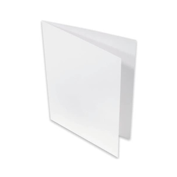 RÖSSLER Briefkarte Paperado A6 HD marble white hoch doppelt