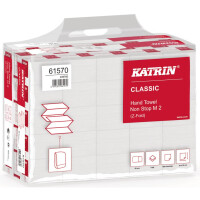 KATRIN Falthandtuch Classic None stop M2, 2-lagig,...