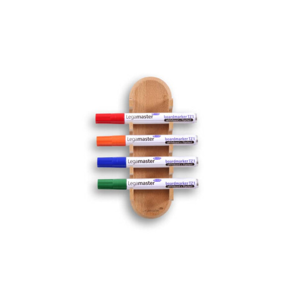 LEGAMASTER Glasboard-Markerhalter Wooden, magnetisch 7-122125