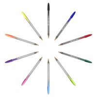 BIC Kugelschreiber Cristal Up sortiert Multicolor