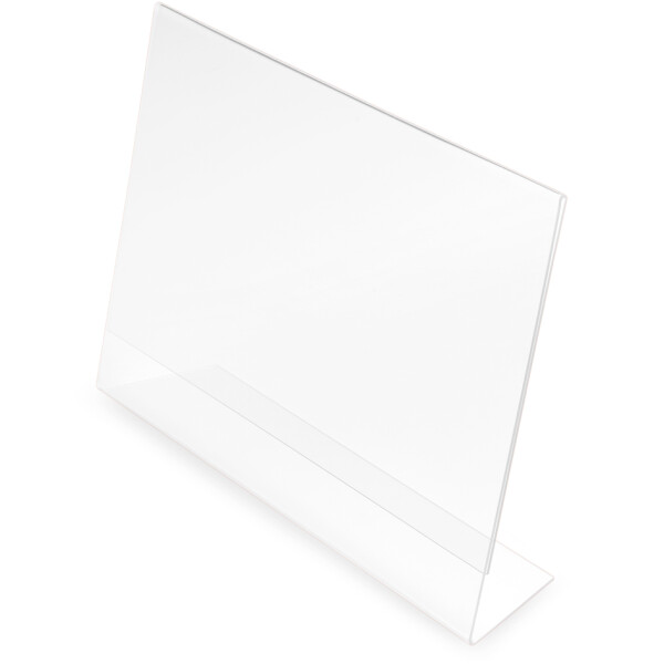 deflecto Tischaufsteller, DIN A5 hoch, schräg