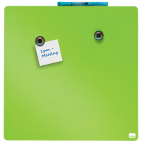 nobo Weißwandtafel, quadratisch, (B)360 x (H)360 mm, rosa