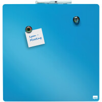 nobo Weißwandtafel, quadratisch, (B)360 x (H)360 mm, rosa