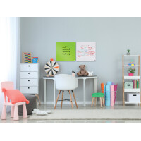 nobo Weißwandtafel, quadratisch, (B)360 x (H)360 mm, grau