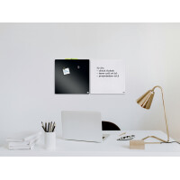nobo Weißwandtafel, quadratisch, (B)360 x (H)360 mm, grau