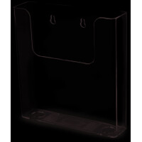 deflecto Prospekthalter, flach, DIN A4 hoch, glasklar