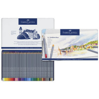 FABER-CASTELL Aquarellstifte GOLDFABER, 36er Metalletui