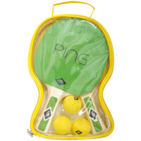 DONIC SCHILDKRÖT Ping Pong Set, grün gelb