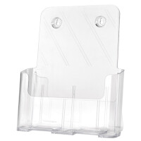 deflecto Prospekthalter, schräg, 1 3 DIN A4 hoch,...