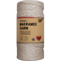 folia Makramee-Garn PURE NATURAL, Länge: 100 m