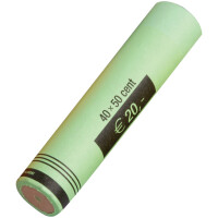RESKAL Euro-Papier-Münzhülsen, für 50 x 0,01 EUR