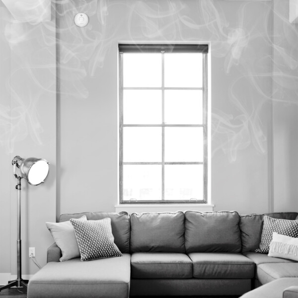 LogiLink Rauchmelder Longlife, weiß, mit Lithium Batterie